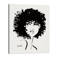 Lumaprints Brush Portrait X Canvas Art