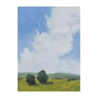 Lumaprints July Clouds Canvas Art