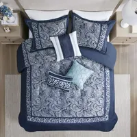 Madison Park Elaine Jacquard 7-pc. Midweight Comforter Set