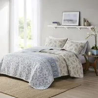 Madison Park Rosie 3-pc. Reversible Coverlet Set