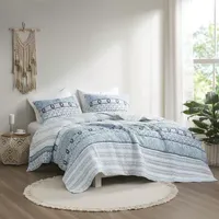 Madison Park Ellis 3-pc. Reversible Coverlet Set