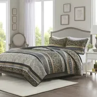 Madison Park Prudence 3-pc. Reversible Quilt Set