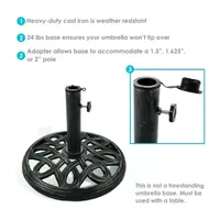 Sunnydaze Collection Patio Umbrella Base