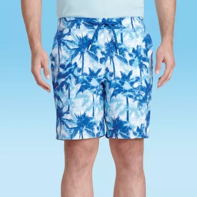 IZOD Mens Quick Dry Swim Trunks With 8.5" Inseam