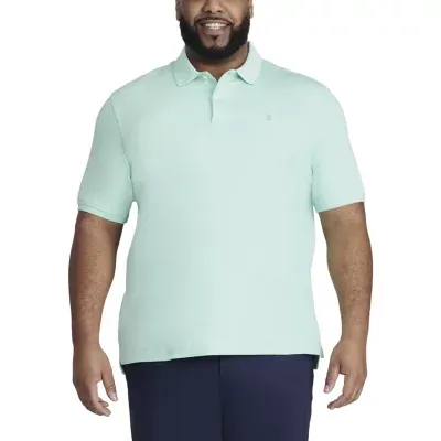 IZOD Advantage Performance Big and Tall Mens Classic Fit Cooling Short Sleeve Polo Shirt