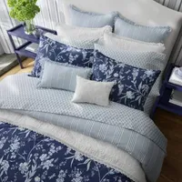 Laura Ashley Branch Toile 7-pc. Midweight Comforter Set