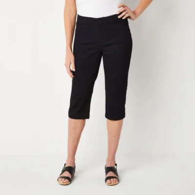 St. John's Bay Secretly Slender Mid Rise Capris