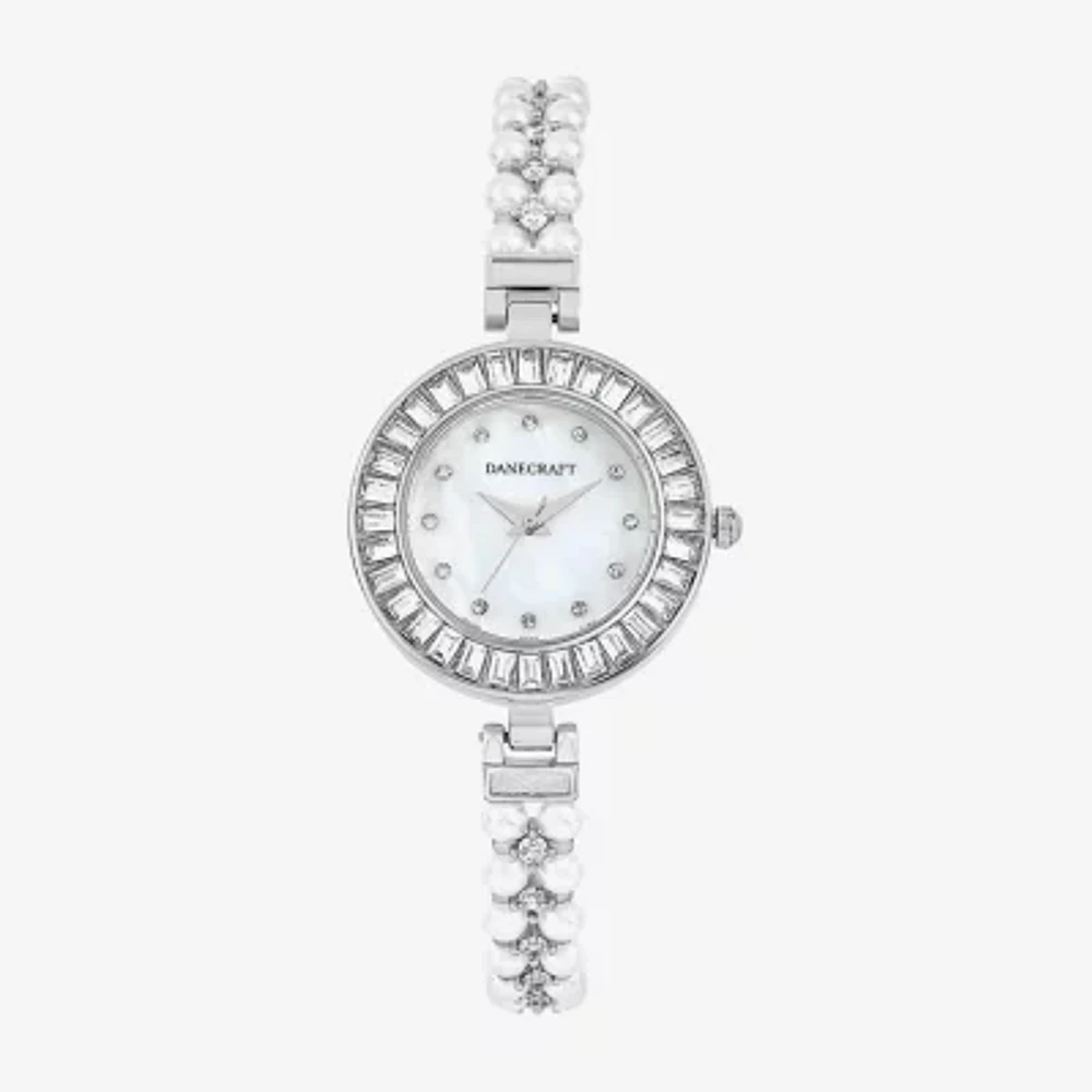 Danecraft Womens Silver Tone Bracelet Watch Dc11813s-42-E28