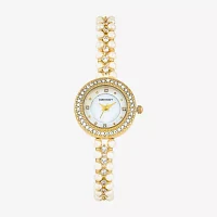 Danecraft Womens Gold Tone Bracelet Watch Dc09388g-42-E28