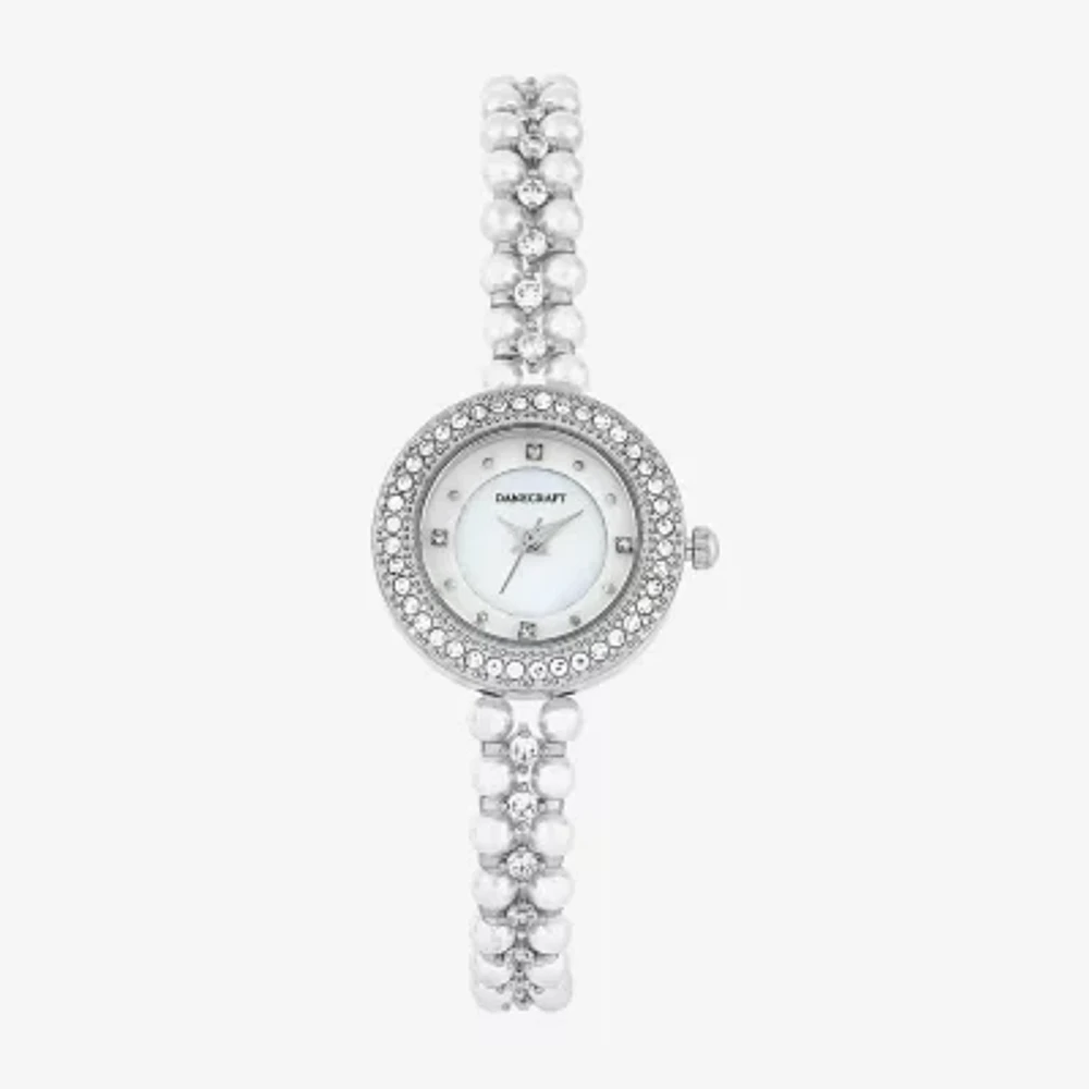 Danecraft Womens Silver Tone Bracelet Watch Dc09388s-42-E28