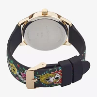 Ed Hardy Womens Black Strap Watch 14982g-42-G01