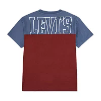 Levi's Big Boys Crew Neck Short Sleeve Graphic T-Shirt
