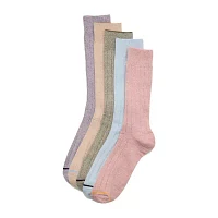 Stafford Casual Dress Cotton 5 Pair Crew Socks Mens