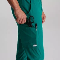 Skechers Skp572 Structure 3-Pocket Jogger Mens Short Tag Free Stretch Fabric Moisture Wicking Scrub Pant