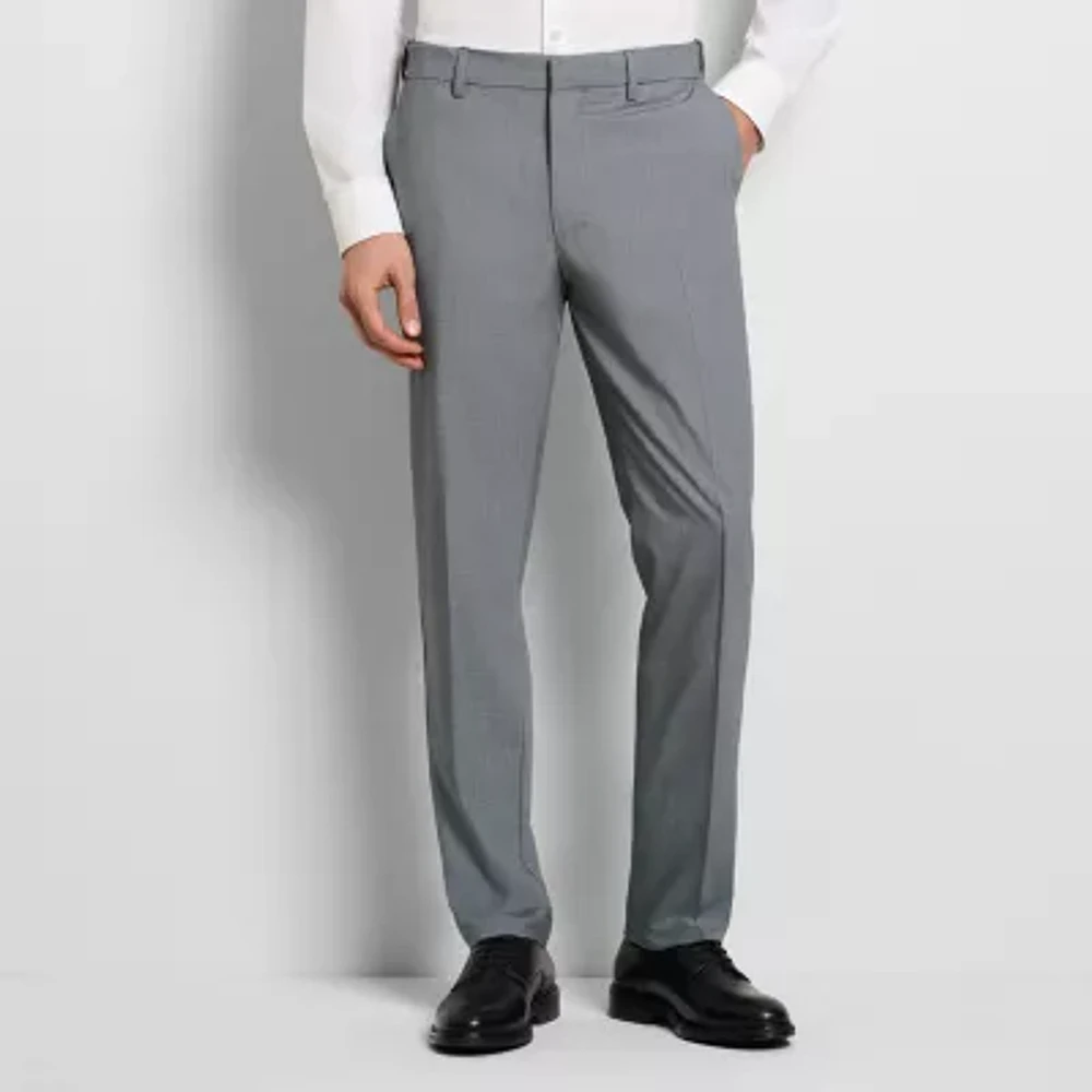 Van Heusen Soft Lux Stretch Mens Regular Fit Flat Front Pant