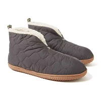 Dearfoams Warm Up Mens Bootie Slippers