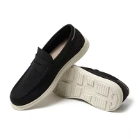 Dearfoam’s Original Comfort Men's Rollins Sport Knit Loafer Shoes