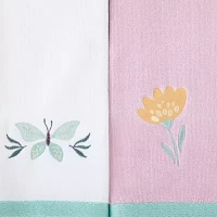 Avanti Floral Butterfly 2-pc. Hand Towel