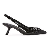 Worthington Womens Valchar Pointed Toe Sling Pumps