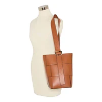 a.n.a Renee Woven Bucket Bag
