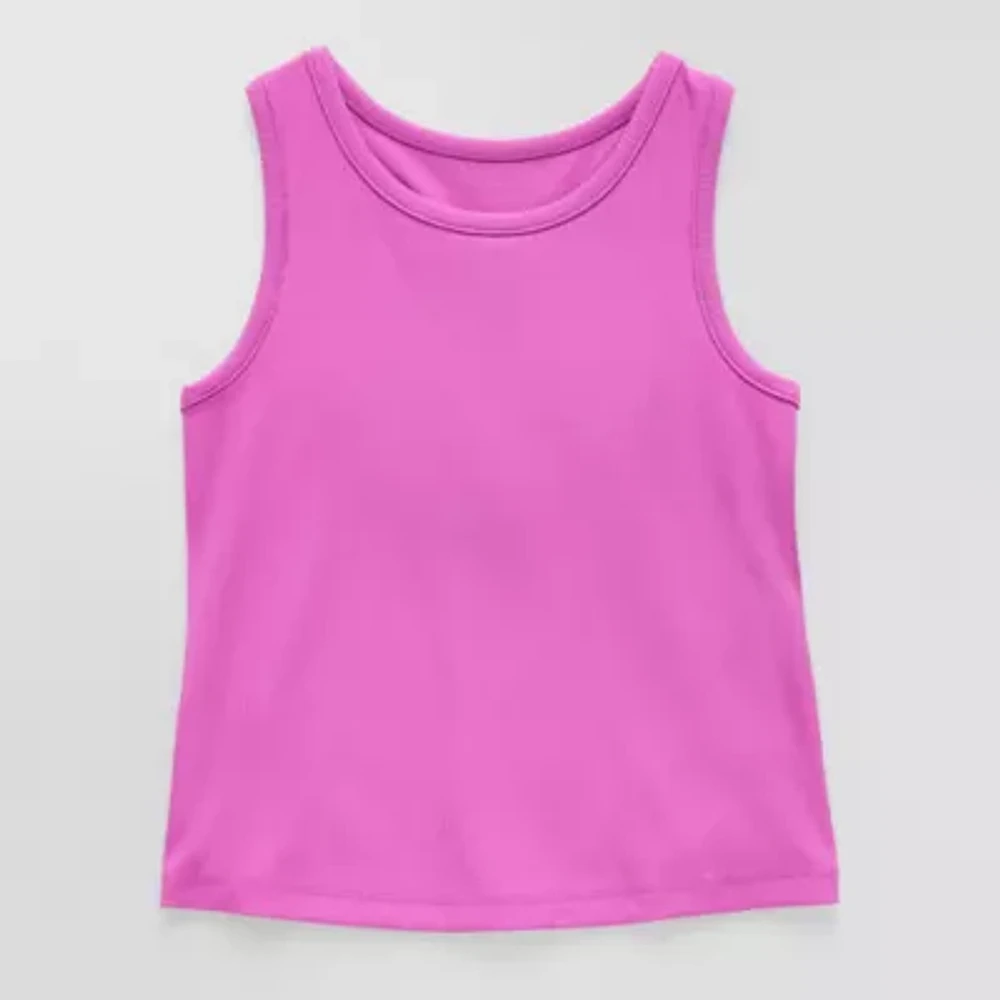 Okie Dokie Toddler & Little Girls Active U Neck Tank Top
