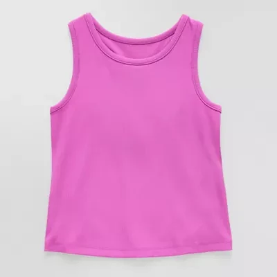 Okie Dokie Toddler & Little Girls Active U Neck Tank Top