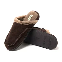 Dearfoams Mens Slip-On Slippers