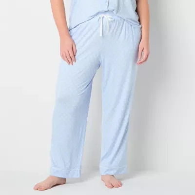 Liz Claiborne Cool and Calm Womens Tall Pajama Pants