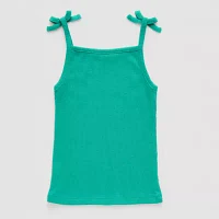 Okie Dokie Toddler & Little Girls Straight Neck Tank Top