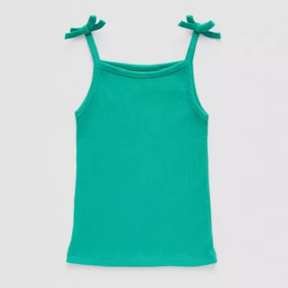 Okie Dokie Toddler & Little Girls Straight Neck Tank Top