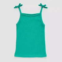 Okie Dokie Toddler & Little Girls Straight Neck Tank Top