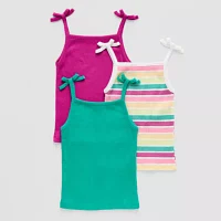 Okie Dokie Toddler & Little Girls 3-pc. Scoop Neck Tank Top