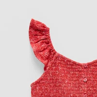 Thereabouts Little & Big Girls V Neck Tank Top