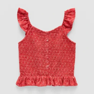 Thereabouts Little & Big Girls V Neck Tank Top