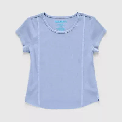 Thereabouts Little & Big Girls Round Neck Short Sleeve T-Shirt