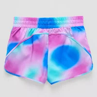 Xersion Little & Big Girls Mid Rise Running Short