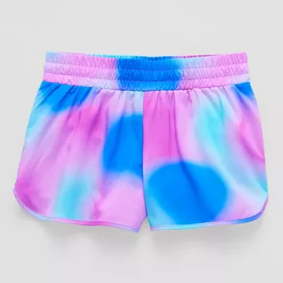 Xersion Little & Big Girls Mid Rise Running Short