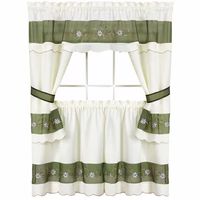Rod Pocket Kitchen Curtains & Drapes Window Sets