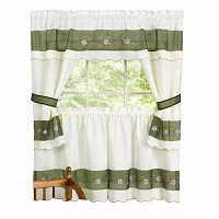 Rod Pocket Kitchen Curtains & Drapes Window Sets