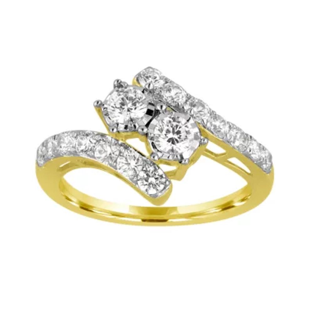 Two Forever™ 1 CT.T.W. Natural Diamond 10K Yellow Gold Engagement Ring