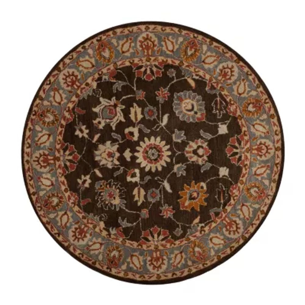 Safavieh Heritage Collection Donette Oriental Round Area Rug