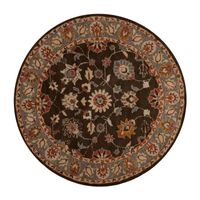 Safavieh Heritage Collection Donette Oriental Round Area Rug