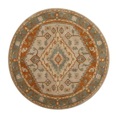 Safavieh Heritage Collection Faris Oriental Round Area Rug