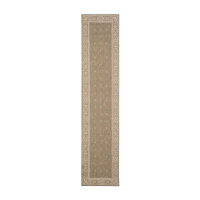 Safavieh Courtyard Collection Oakley Oriental Indoor/Outdoor Runner Rug