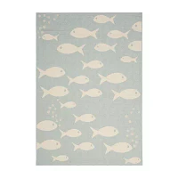 Safavieh Courtyard Collection Virginia Geometric Indoor/Outdoor Area Rug