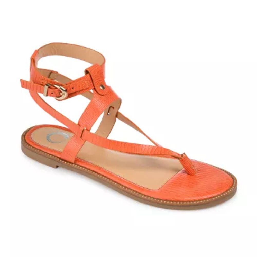 Journee Collection Womens Tangie Flat Sandals | Plaza Las Americas