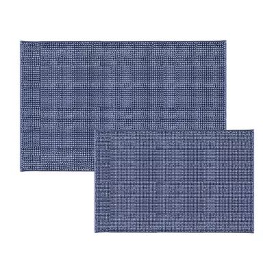 Melange Noodle 2-pc. Memory Foam Bath Rug Set