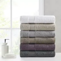 Madison Park Signature Luce 6-pc. Solid Bath Towel Set