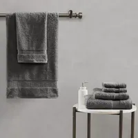 Madison Park Signature Luce 6-pc. Solid Bath Towel Set