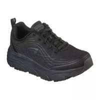 Skechers Womens Max Cushioning Elite Slip Resistant Round Toe Work Shoes